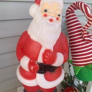 Vintage Santa Claus Holiday Decor